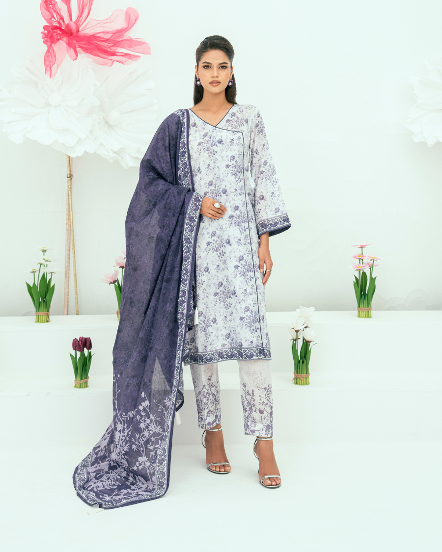 Printed Lawn 3 Piece