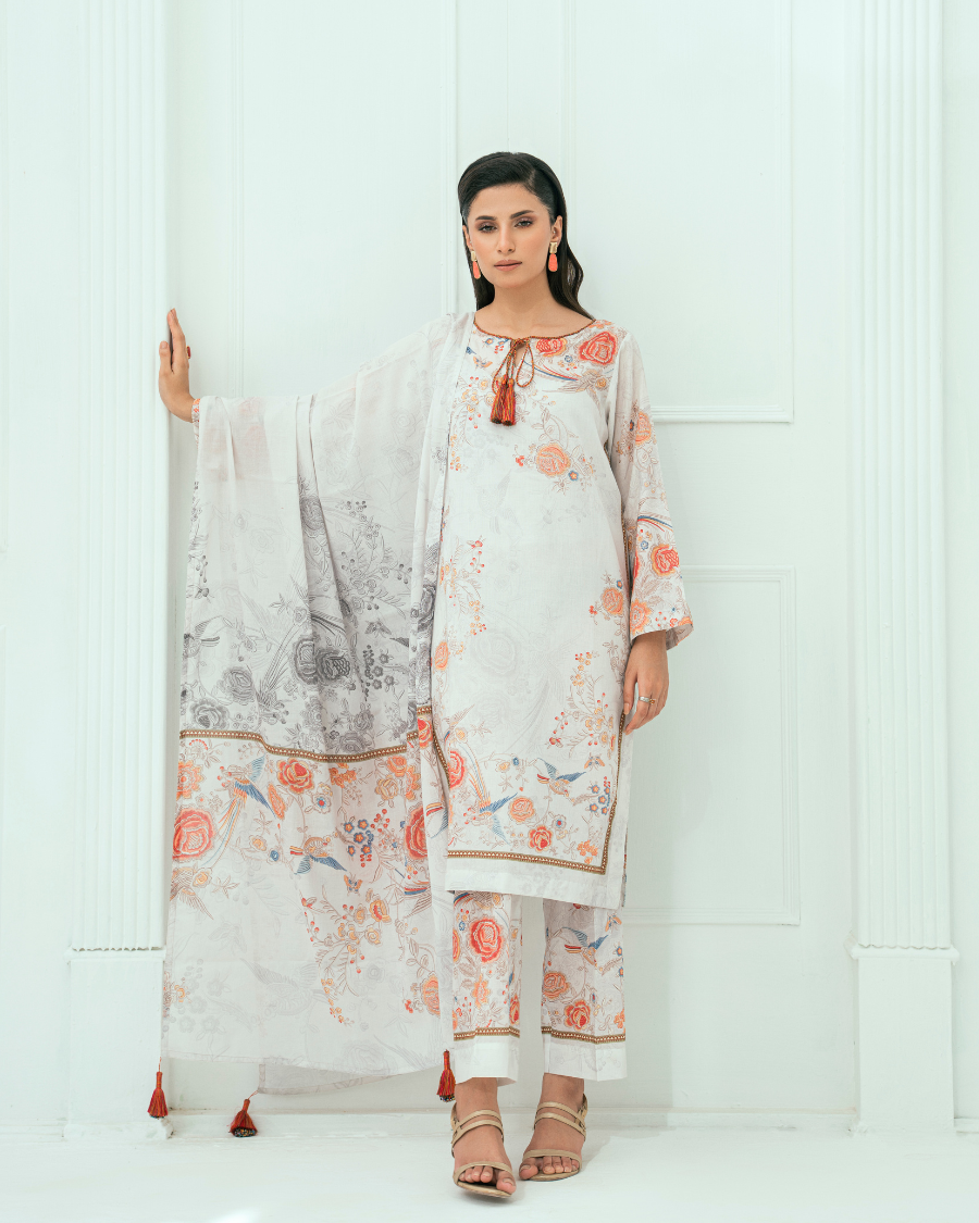 Printed Lawn 3 Piece