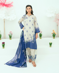 Printed Lawn 3 Piece