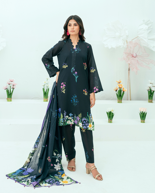 Printed Lawn 3 Piece