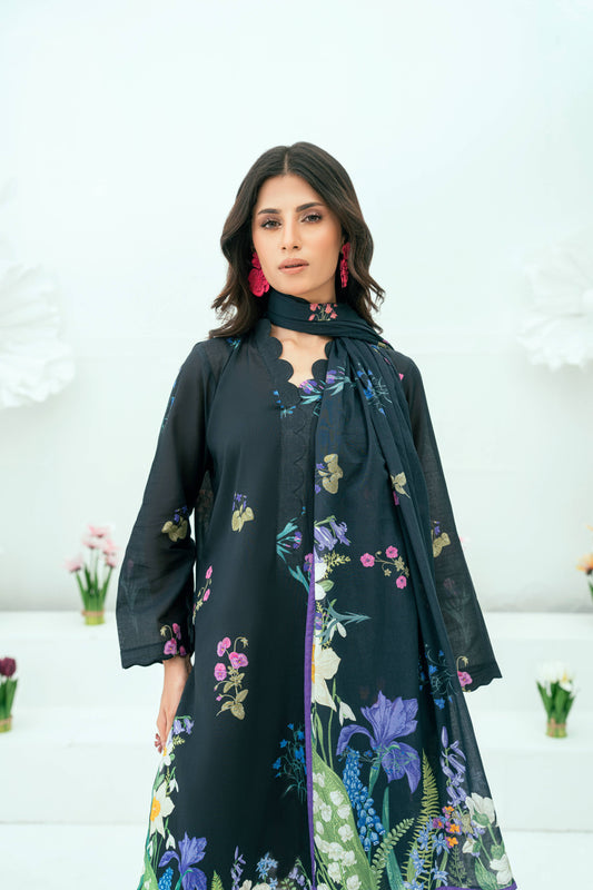 Printed Lawn 3 Piece