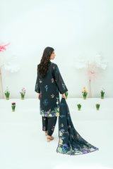 Printed Lawn 3 Piece