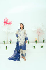 Printed Lawn 3 Piece