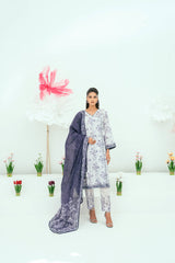 Printed Lawn 3 Piece