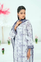 Printed Lawn 3 Piece
