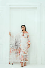 Printed Lawn 3 Piece