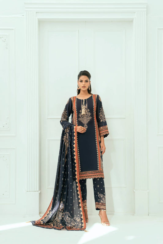 Printed Lawn 3 Piece
