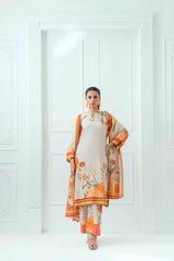 Printed Lawn 3 Piece