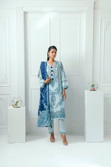 Printed Lawn 3 Piece