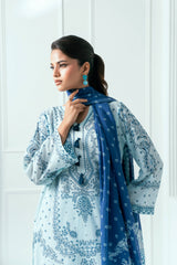 Printed Lawn 3 Piece