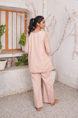 Peach Lace Set